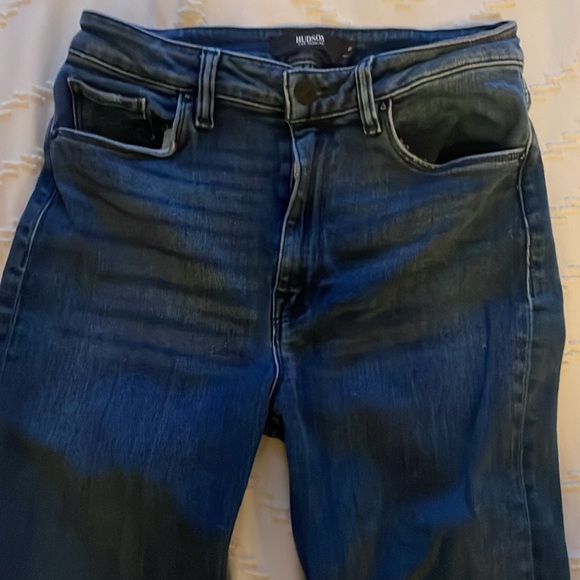 HUDSON JEANS Holly dark wash high waisted flare 28 - Picture 3 of 8